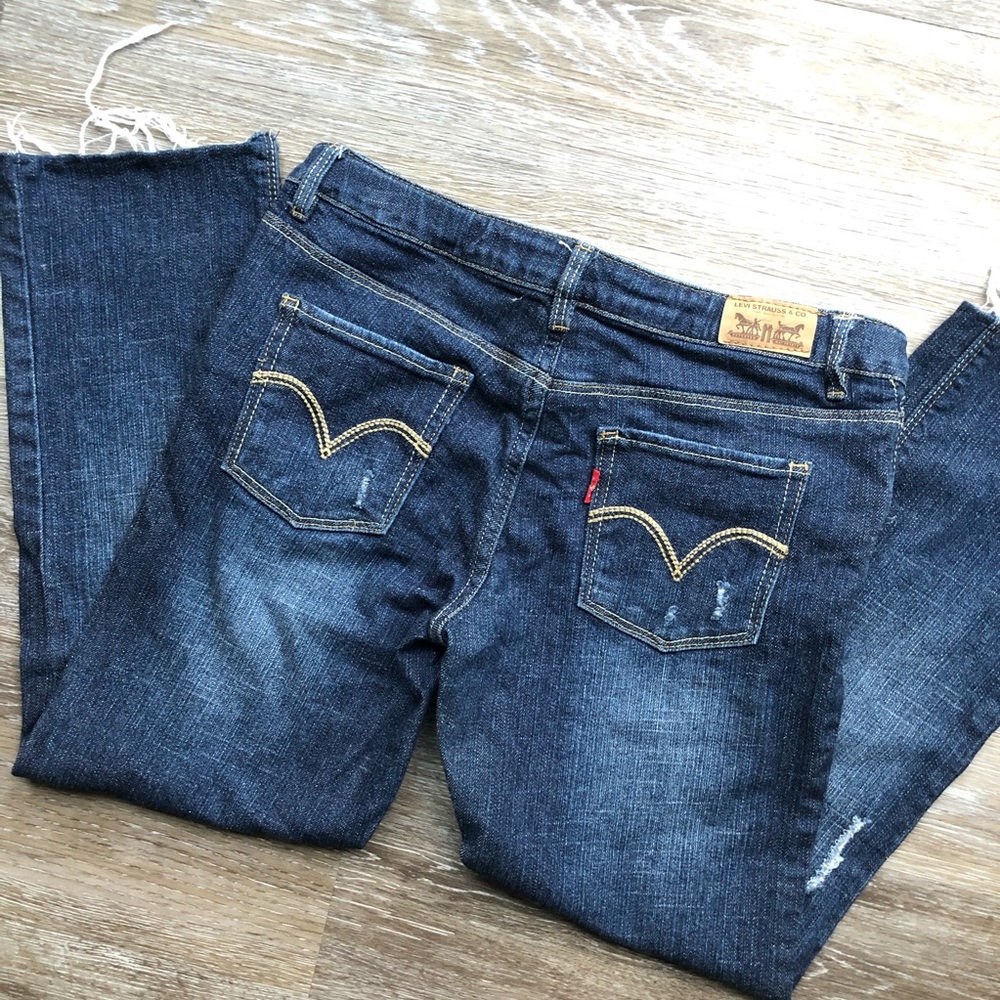 Girls Levis Slim Straight